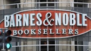 A Barnes and Noble store in Washington DC 30 April 2012