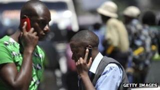 Kenya mobile phone users