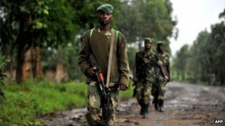 M23 rebels (file photo)