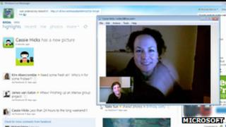 Microsoft Ditches Windows Live Messenger For Skype BBC News    63971838 Ssage 