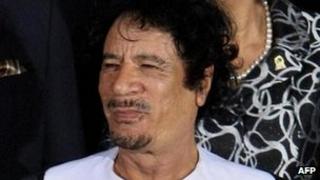Colonel Gaddafi in 2009