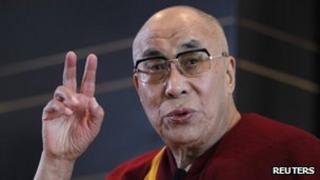 Tibetan spiritual leader, the Dalai Lama