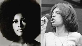 Marsha Hunt and Mick Jagger