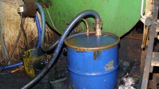 Fuel laundering plant