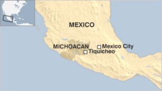 Map of Mexico