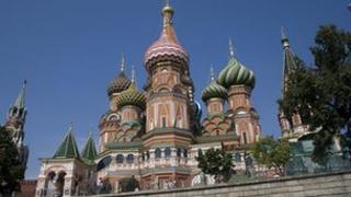 Saint Basil's Cathedral in Red Square, Moscow