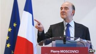 French Finance Minister Pierre Moscovici