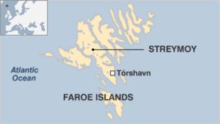 Map of Faroe Islands