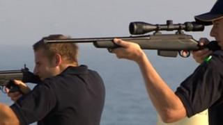 Maritime security personnel