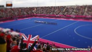 Olympic hockey pitch