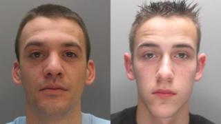 Daniel Owen (left) and Jamie Wyn Williams