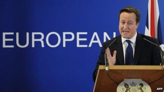 UK Prime Minister David Cameron