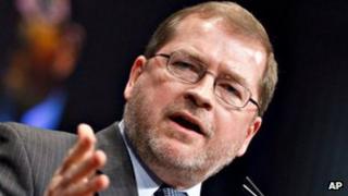 Grover Norquist, photographed 11 February 2012 in Washington