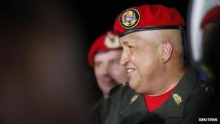 Chavez back from Cuba, 14 Aug 2011