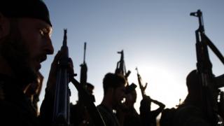 Free Syrian Army members