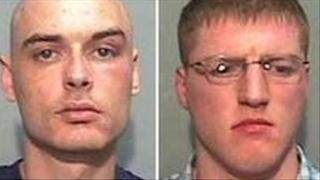 Nigel Brown, now 29, and Gary Taylor, 26, failed to have their convictions overturned