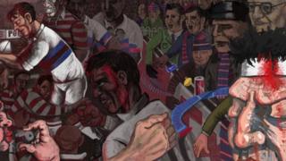 My First Game at Trinity with my Dad (detail)