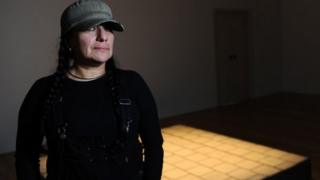Mexican artist Teresa Margolles