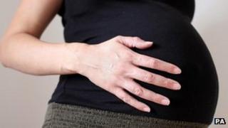 File photo dated 05/09/10 of a pregnant woman