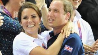Duke and Duchess of Cambridge in August 2012