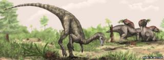 Художественная концепция Nyasasaurus parringtoni