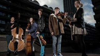 Members of the National Youth Orchestra