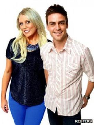 DJs Mel Greig and Michael Christian