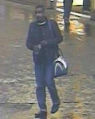Image of man on bus