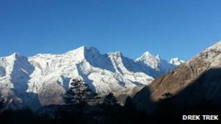Mount Everest attracts thousands of walkers each year