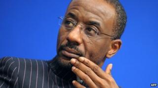 Nigerian central bank chief Lamido Sanusi at a meeting in Paris (11 June 2010)