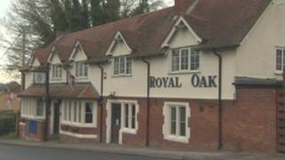 The Royal Oak pub, Shrewton in Wiltshire