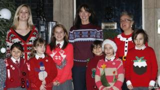 Samantha Cameron launches Christmas jumper day.