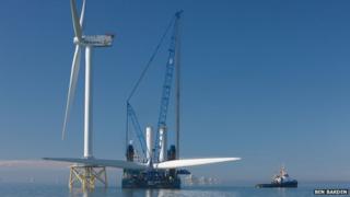 Ormonde wind farm, Irish Sea