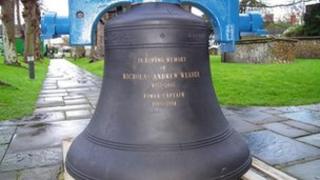 Replacement bell at St Michael's Church