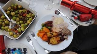 Christmas dinner