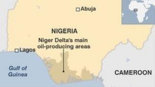 Nigeria map