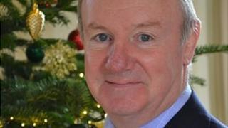 Guernsey's Lieutenant Governor Air Marshal Peter Walker