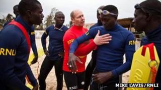 Vaughan Lawson in Senegal