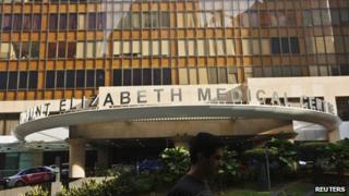 The Mount Elizabeth hospital in Singapore