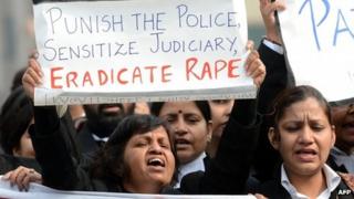 В Индии произошли массовые протесты! Акция протеста против изнасилования в Дели 3 января 2012 года