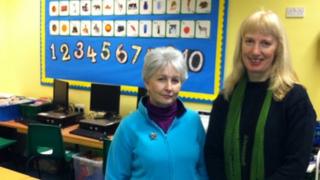 Annette Blyth and Sally Kyles