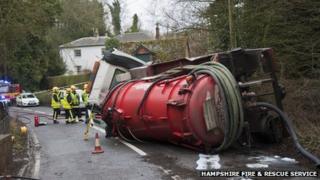 Stockbridge tanker crash