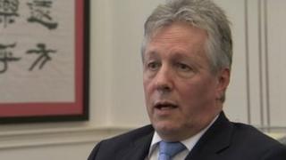 DUP leader Peter Robinson