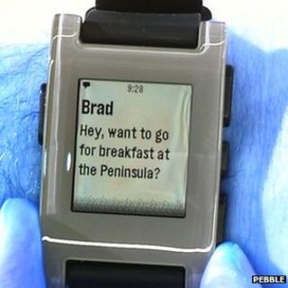 Pebble demo