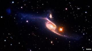 VLT/Galex image of NGC 6872