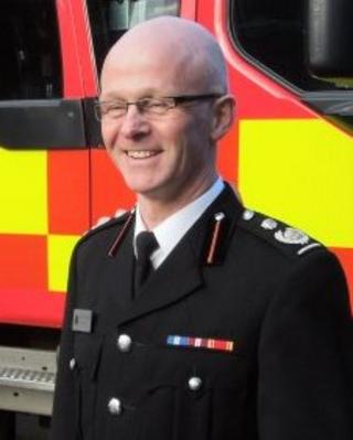 Kevin Groom Isle of Man's new fire chief