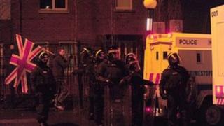 Trouble in Short Strand/Lower Newtownards Road area