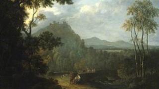 Llun gan Richard Wilson