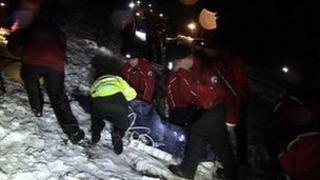 Rescue of teenager from Dartmoor