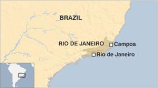Map of Brazil